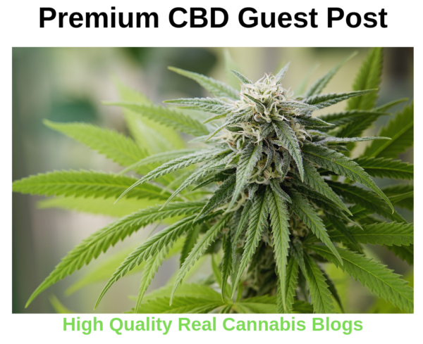 5 Guest Post On CBD Cannabis Blogs - Premium
