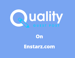 Guest Post on Enstarz.com