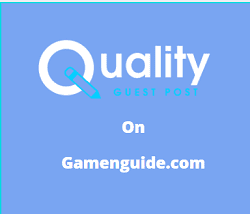 Guest Post on Gamenguide.com