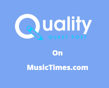 Guest Post on musictimes.com