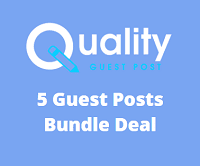 5 Guest Posts Bundle Deal