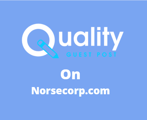 Guest Post on Norsecorp.com