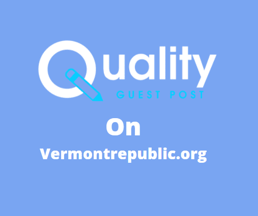 Guest Post on Vermontrepublic.org