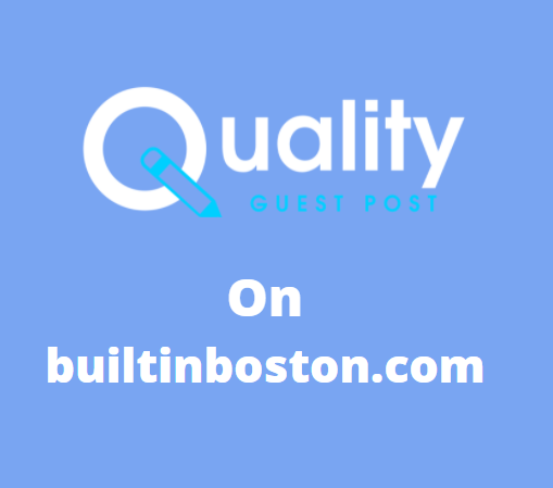 Guest Post on builtinboston.com