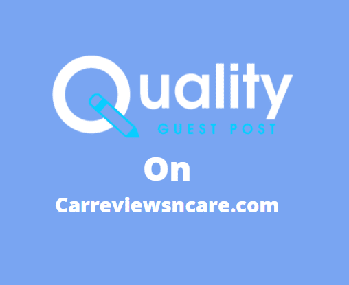 Guest Post on carreviewsncare.com