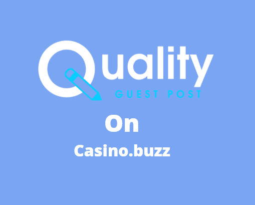 Guest Post on casino.buzz