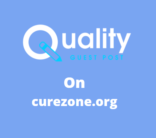 Guest Post on curezone.org