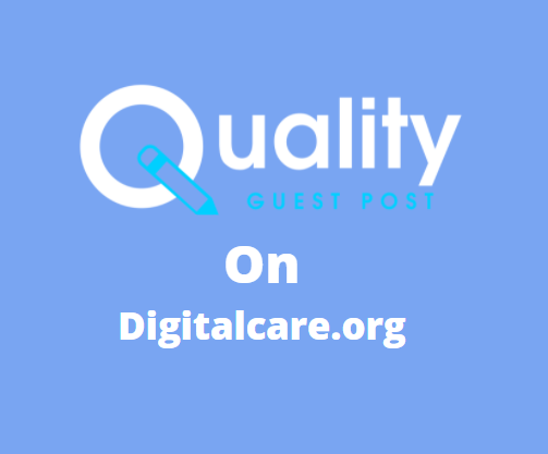 Guest Post on digitalcare.org