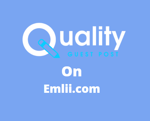 Guest Post on emlii.com