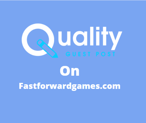 Guest Post on fastforwardgames.com