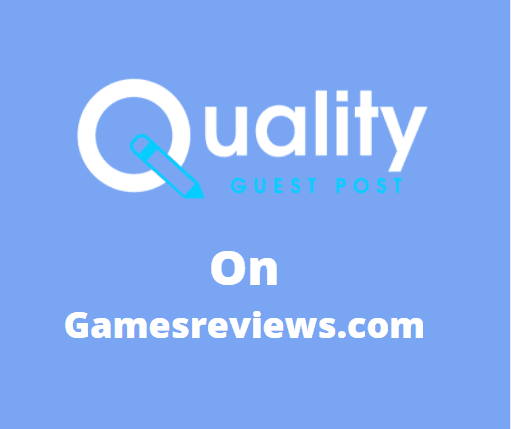 Guest Post on gamesreviews.com