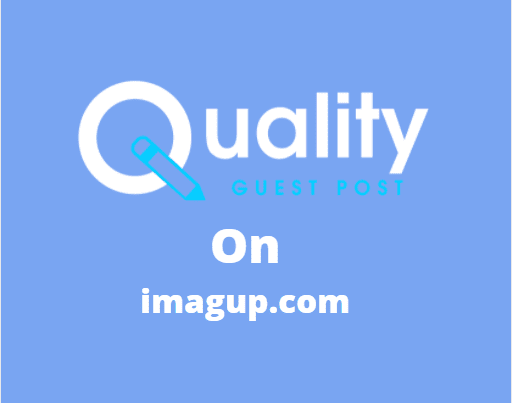 Guest Post on imagup.com