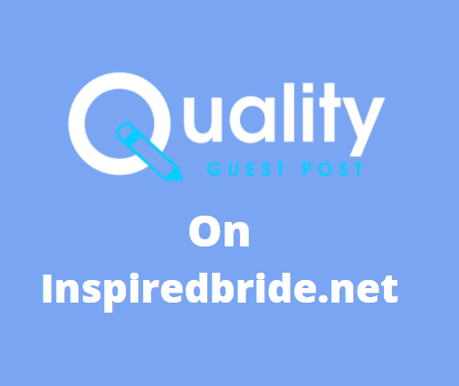 Guest Post on inspiredbride.net