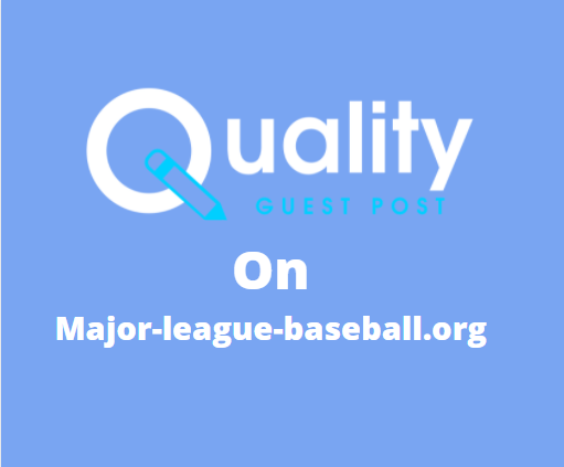 Guest Post on major-league-baseball.org