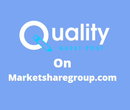 Guest Post on marketsharegroup.com