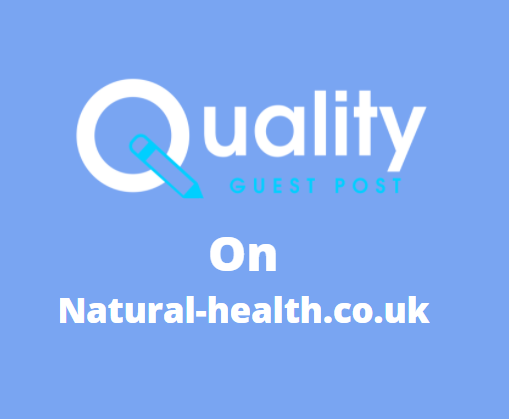 Guest Post on natural-health.co.uk