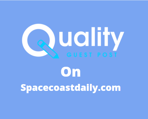 Guest Post on spacecoastdaily.com