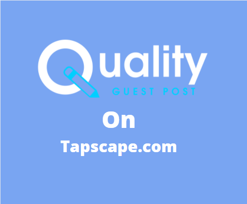 Guest Post on tapscape.com
