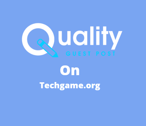 Guest Post on techgame.org
