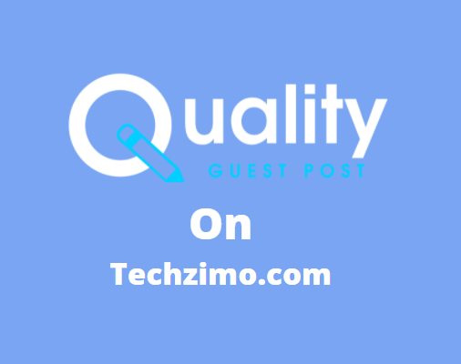 Guest Post on techzimo.com