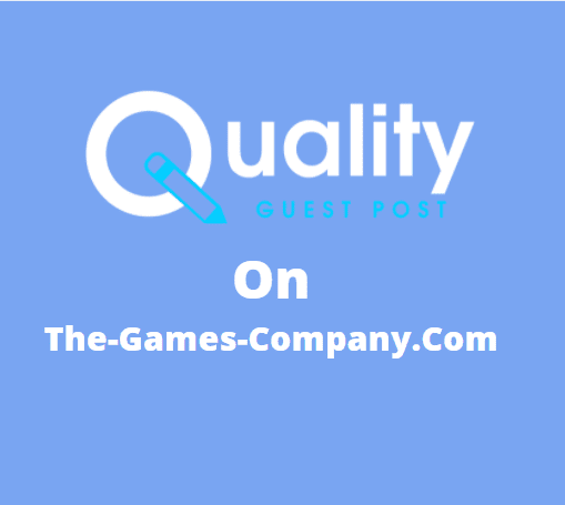 Guest Post on the-games-company.com