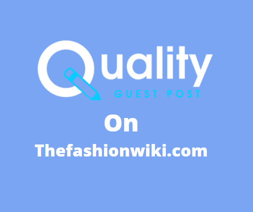Guest Post on thefashionwiki.com