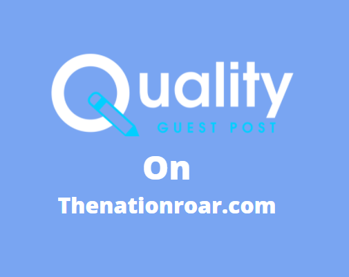 Guest Post on thenationroar.com