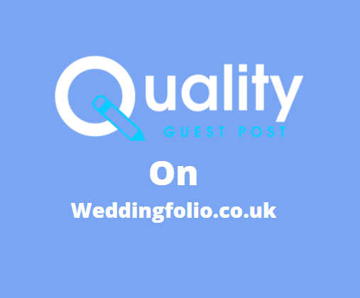 Guest Post on weddingfolio.co.uk