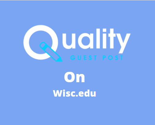 Guest Post on wisc.edu