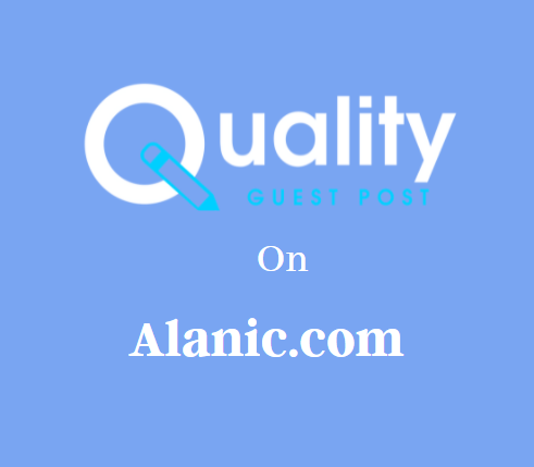 Guest Post on Alanic.com