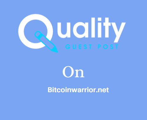 Guest Post on Bitcoinwarrior.net