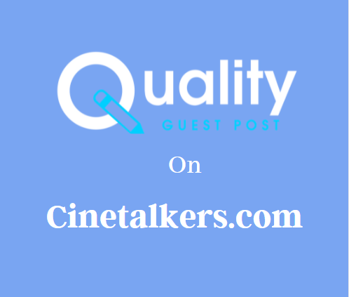 Guest Post on Cinetalkers.com