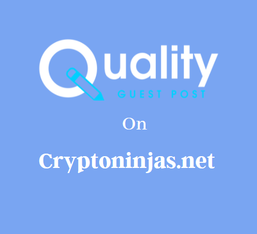 Guest Post on Cryptoninjas.net