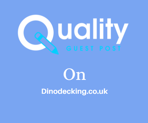 Guest Post on Dinodecking.co.uk
