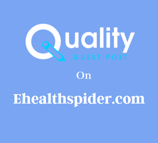Guest Post on Ehealthspider.com