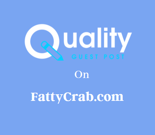 Guest Post on FattyCrab.com