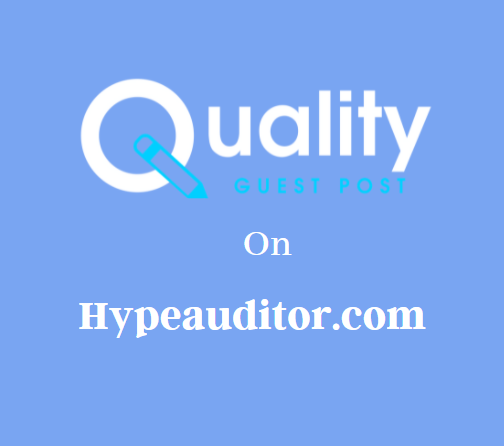 Guest Post on Hypeauditor.com