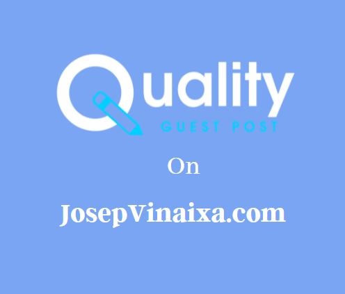 Guest Post on JosepVinaixa.com