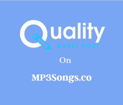 Guest Post on MP3Songs.co
