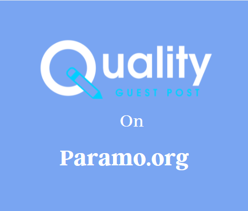 Guest Post on Paramo.org