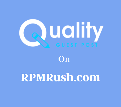 Guest Post on RPMRush.com