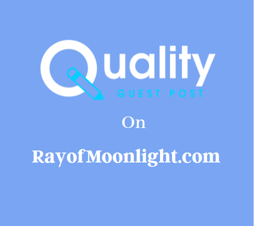 Guest Post on RayofMoonlight.com