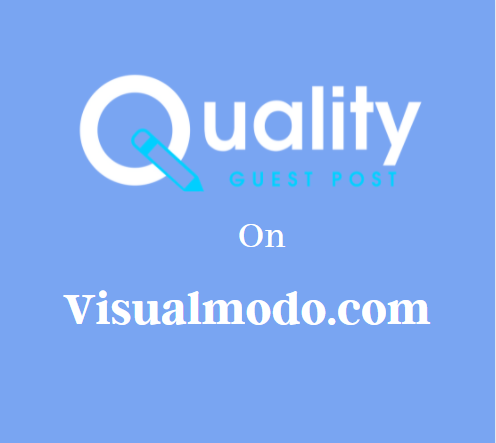 Guest Post on Visualmodo.com