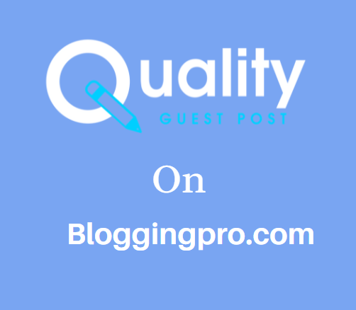Guest Post on Bloggingpro.com