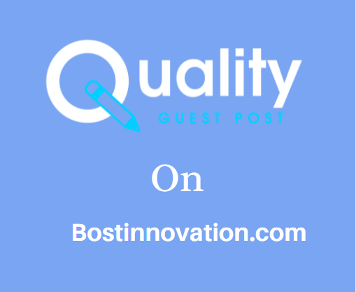 Guest Post on Bostinnovation.com