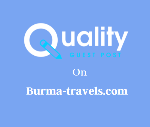 Guest Post on Burma-travels.com