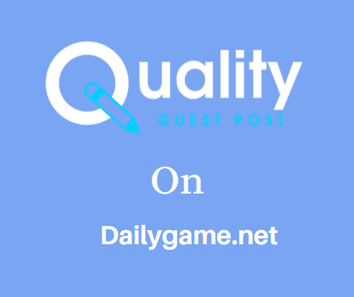 Guest Post on Dailygame.net