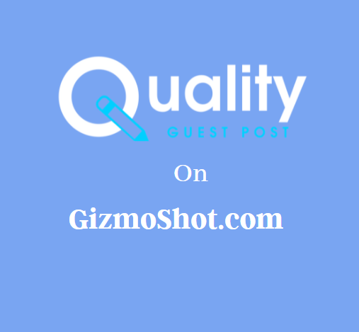 Guest Post on GizmoShot.com