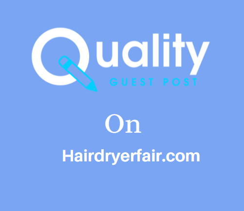 Guest Post on Hairdryerfair.com