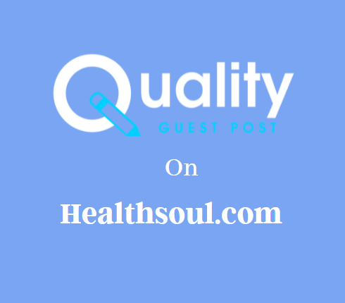 Guest Post on Healthsoul.com